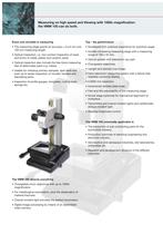 VMM100 compact and solid video measuring microscope - 2