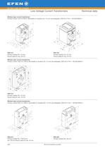 Low Voltage Current Transformers - EFEN - PDF Catalogs | Technical ...