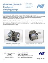 Air Driven Dia-Vac® Diaphragm Sampling Pumps - 1