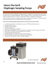 Macro Dia-Vac® Diaphragm Sampling Pumps - 1