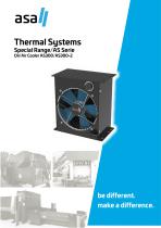 Thermal Systems Spécial Range/AS Série Oil/Air Cooler AS300/AS300-2 - 1