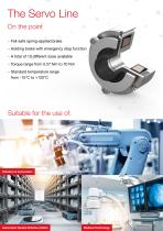 Spring-applied brake - Servo Line (English) - 3