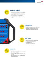 CMC 500 - Modular, multi-phase protection relay test set and commissioning tool - 3