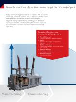 Diagnostic testing and monitoring of power transformers - 2