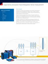 Diagnostic testing and monitoring of power transformers - 8