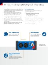 UHF 800 Ultra-high frequency (UHF) partial discharge measurement and analysis system - 2