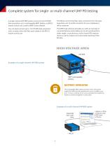 UHF 800 Ultra-high frequency (UHF) partial discharge measurement and analysis system - 4