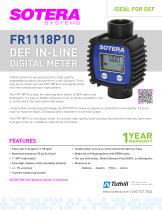 FR1118P10 In-line Meter - 1