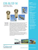 EM-M/EF-M 2-piece Metal to Metal Metric Rod Ends-1