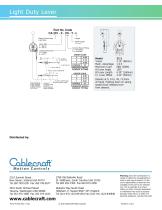 Light Duty Lever Push-Pull Hand Control-2