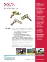 S/SS/SC  Quick Disconnect Ball Joints-1