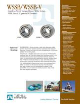 WSSB/WSSB-V Stainless Steel Wide Series PTFE Lined Spherical Bearings-1