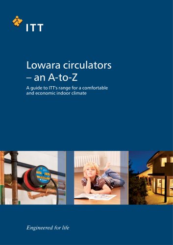 Lowara circulators – an A-to-Z