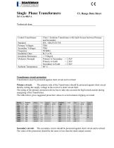 Single Phase Transformers CL Range