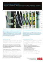 iS3000 / SIP@Net - Advanced hybrid PBX switching systems - 1