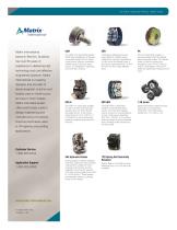 Matrix International Product Line Card - 1