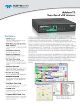 Ad isorT3 AdvisorT3 SuperSpeed USB Analyzer - 1