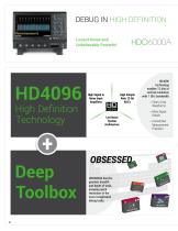 DEBUG IN  HIGH DEFINITION HDO6000A-4