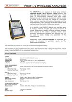 PROFI-70 Wireless networks analyser-1