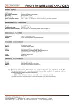 PROFI-70 Wireless networks analyser-2