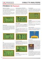 PROMAX 10 Premium Cable TV QAM Analyser - 2