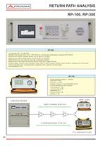 RP-100, RP-100Q Return Path multi-carrier generator - PROMAX ...