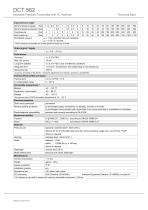 data sheet DCT 562-2