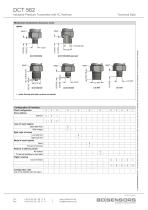 data sheet DCT 562-4