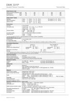 data sheet DMK 331 P - 2