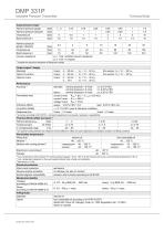 data sheet DMP 331 P - 2