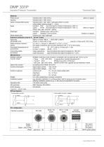 data sheet DMP 331 P - 3