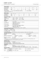 data sheet DMP 331 Pi - 2