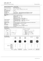 data sheet DS 201P - 3