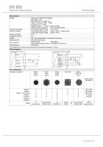 data sheet DS 202 - 3