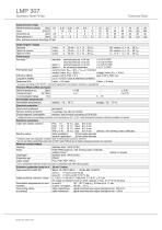 Data Sheet LMP 307 BD SENSORS GmbH PDF Catalogs Technical Documentation Brochure