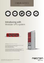 I-MUS Series (Intelligent Modular UPS System) - 1