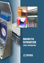 Magnetic Separation II (sheet separation) 2014 - 1