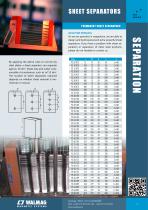 Magnetic Separation II (sheet separation) 2014 - 3