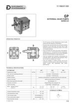 GP - External gear pumps-1