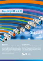 Product range Circular Connectors - 2