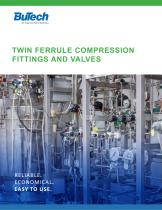 Twin Ferrule Compression Fittings and Valves - 1