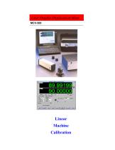 MCV-500 Linear Machine Calibration - 1