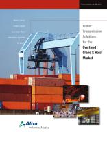 Power Transmission Solutions for the Crane & Hoist Market-1