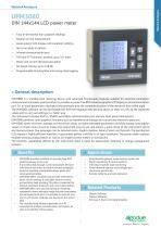 UPM3080 - DIN 144x144 LCD power meter - 1