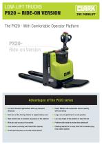 CLARK Low Lift Pallet Truck-9