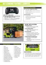 Electric four-wheel forklift GEX40-50-4