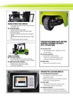 Electric four-wheel forklift GEX40-50-5