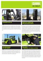 Forklift with diesel or LPG drive C60-80-5