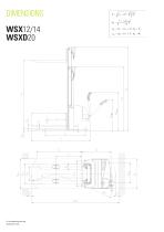 Specification sheet WSX12/14 WSXD20-2