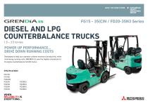 DIESEL AND LPG  COUNTERBALANCE TRUCKS - 1